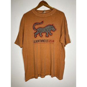 Vintage 1999 WOMAD Seattle Music Festival Men's XL T-Shirt 90's READ